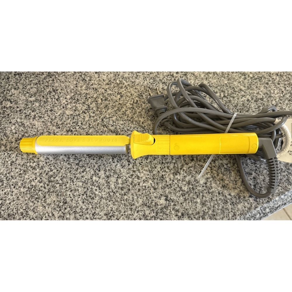 Drybar The 3-Day Bender Digital Curling Iron 1 Inch 900-1015-4 Tested Working